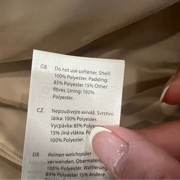 COS Beige Quilted Jacket - Picture 7 of 9